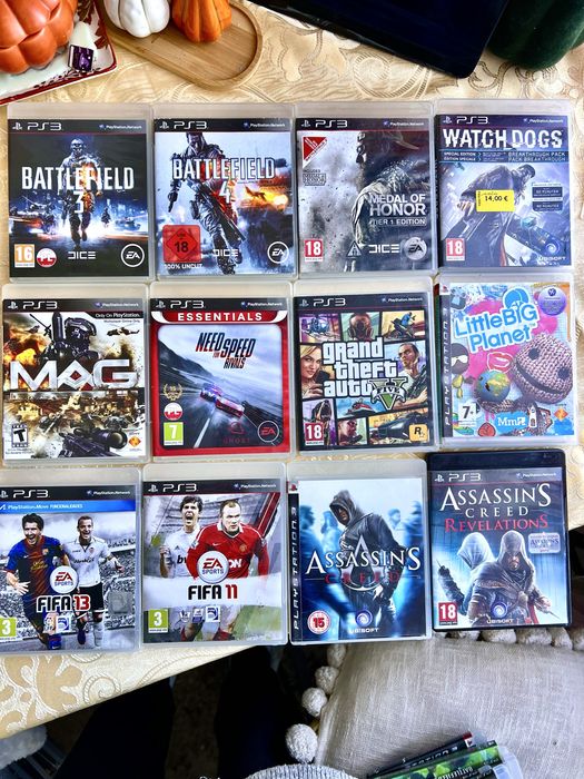 Лот дисков playstation 3 ps3