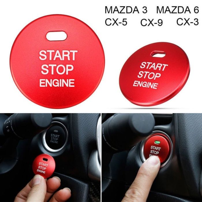 Tampa para botão Start & Stop MAZDA (NOVO)