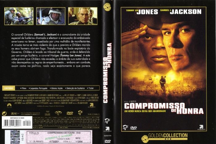 DVD Filme "Compromisso de Honra"