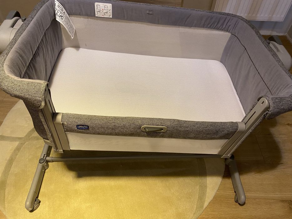 Chicco Next2Me Magic EVO łóżeczko dostawne, Dark Grey