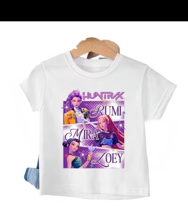 120-130 Zoey Rumi kpop demon Huntrix ksiezniczki koszulka t-shirt