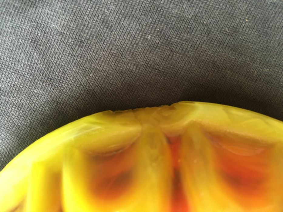 Пепельница Стрый Янтарное стекло