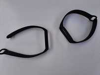 Braceletes pretas para smartband xiaomi