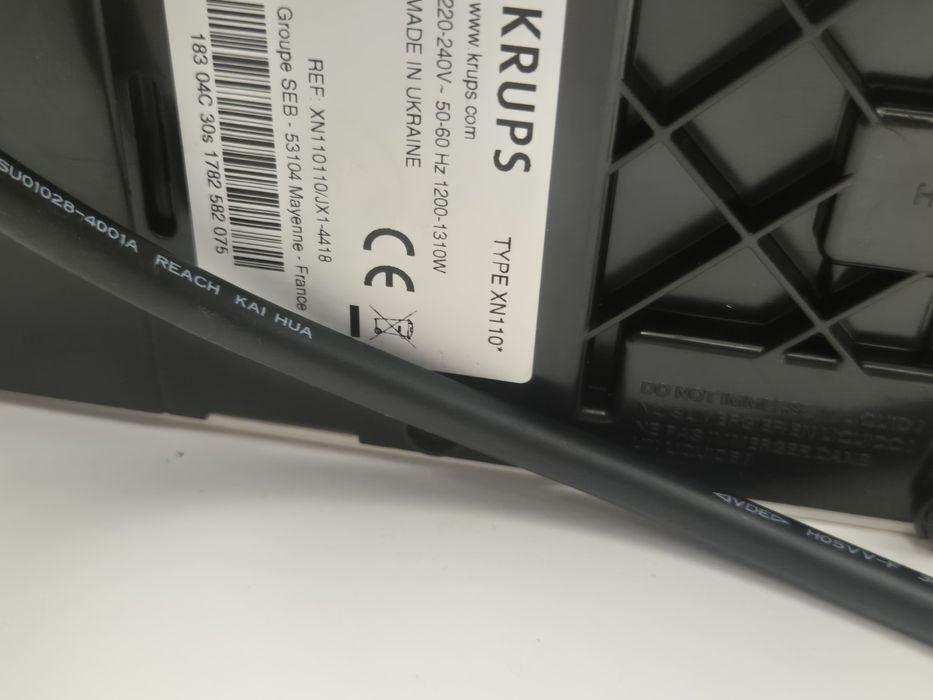 Maquina de cafe nespresso krups xn110 para peças