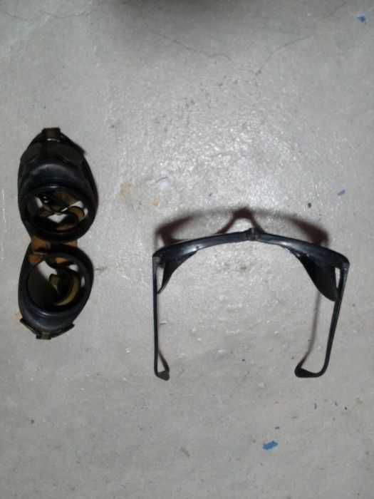 Óculos de soldar e proteção
