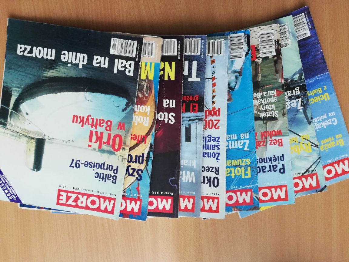 Magazyn Morze 1997, 1998, 1999