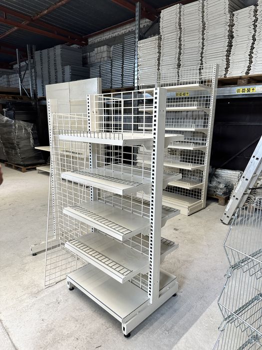 Regal systemowy metalowy 5 poziomow