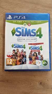 Gra Sims 4 na ps4 z dodatkiem psy i koty
