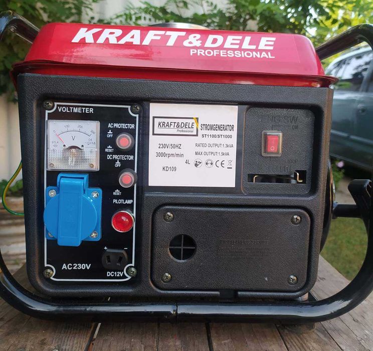 Бензогенератор KraftDELE KD109 Б У