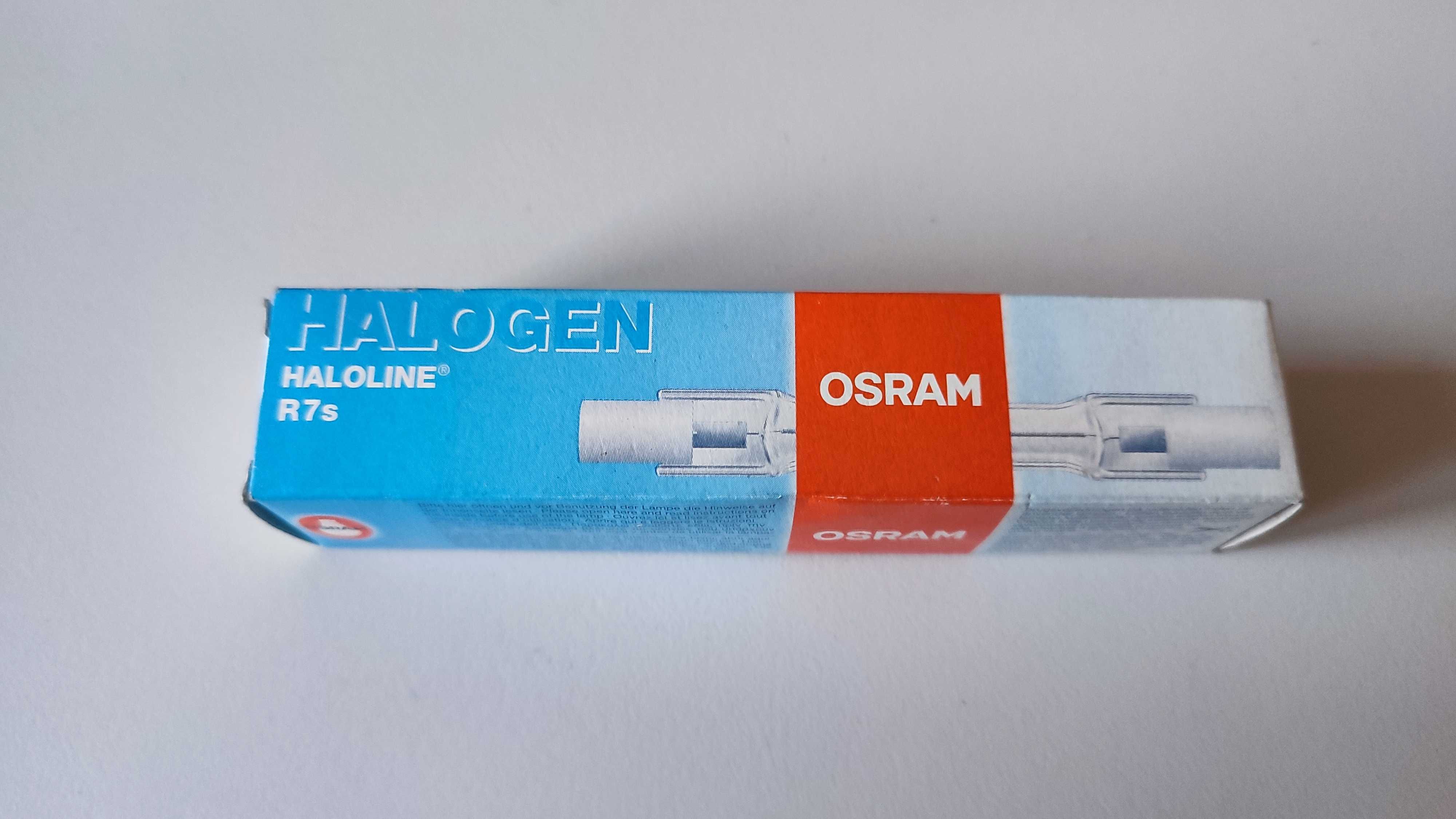 Żarówka halogenowa żarnik OSRAM Haloline R7s 230V 100W 78mm