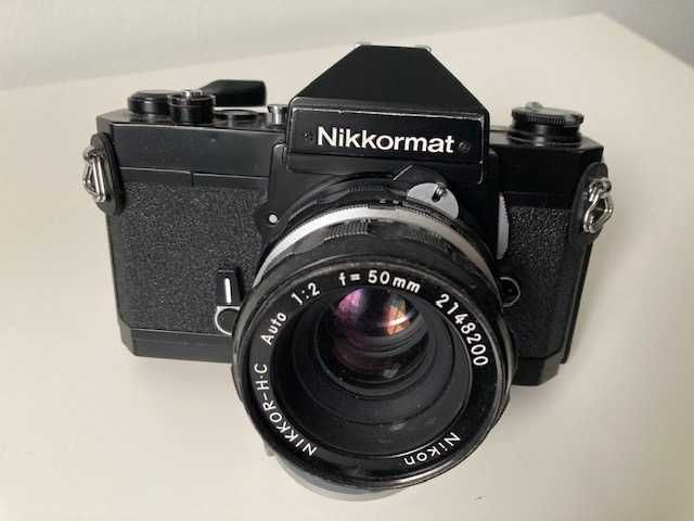 Nikkormat FT2 (Nikon) + obiektyw Nikkor 50/f2 non-AI