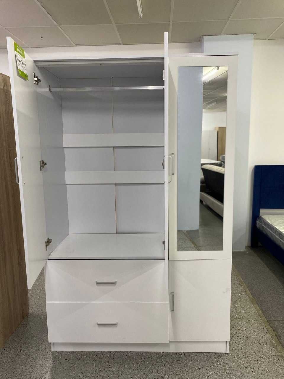 Roupeiro branco de três portas - ENVIO GRATIS