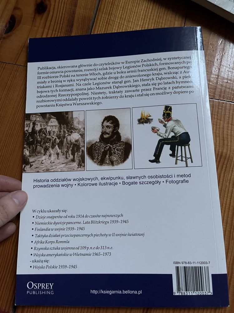 Polskie oddziały Napoleona książka Otto von Pivka wydawnictwo