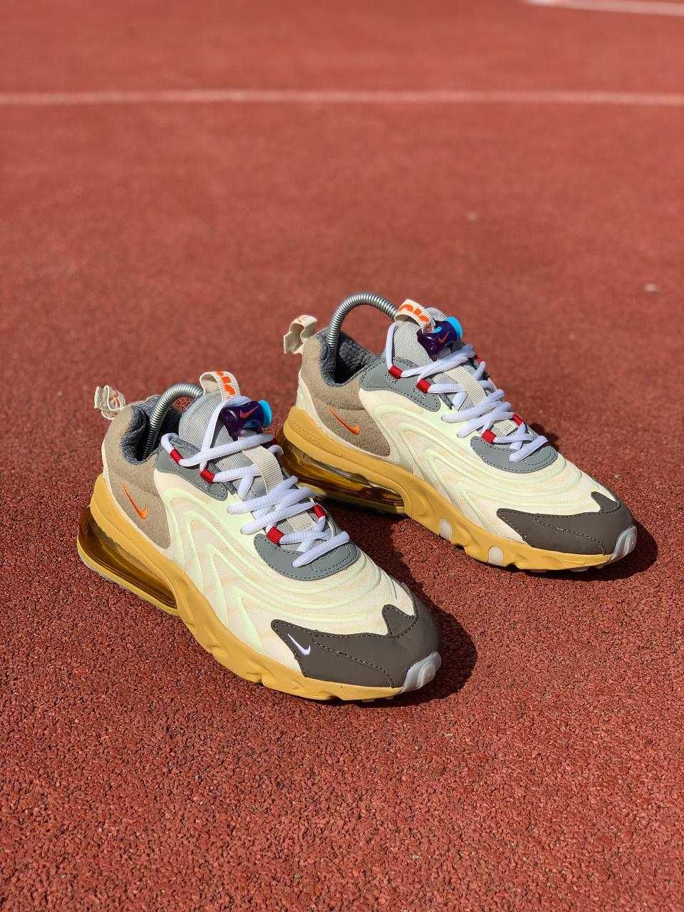 Кросівки Nike Air Max 270 React ENG Travis Scott Cactus Trails