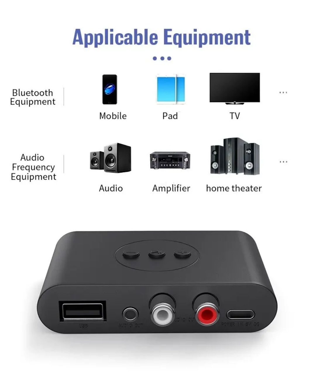 Odbiornik Hi- Fi USB NFC bluetooth