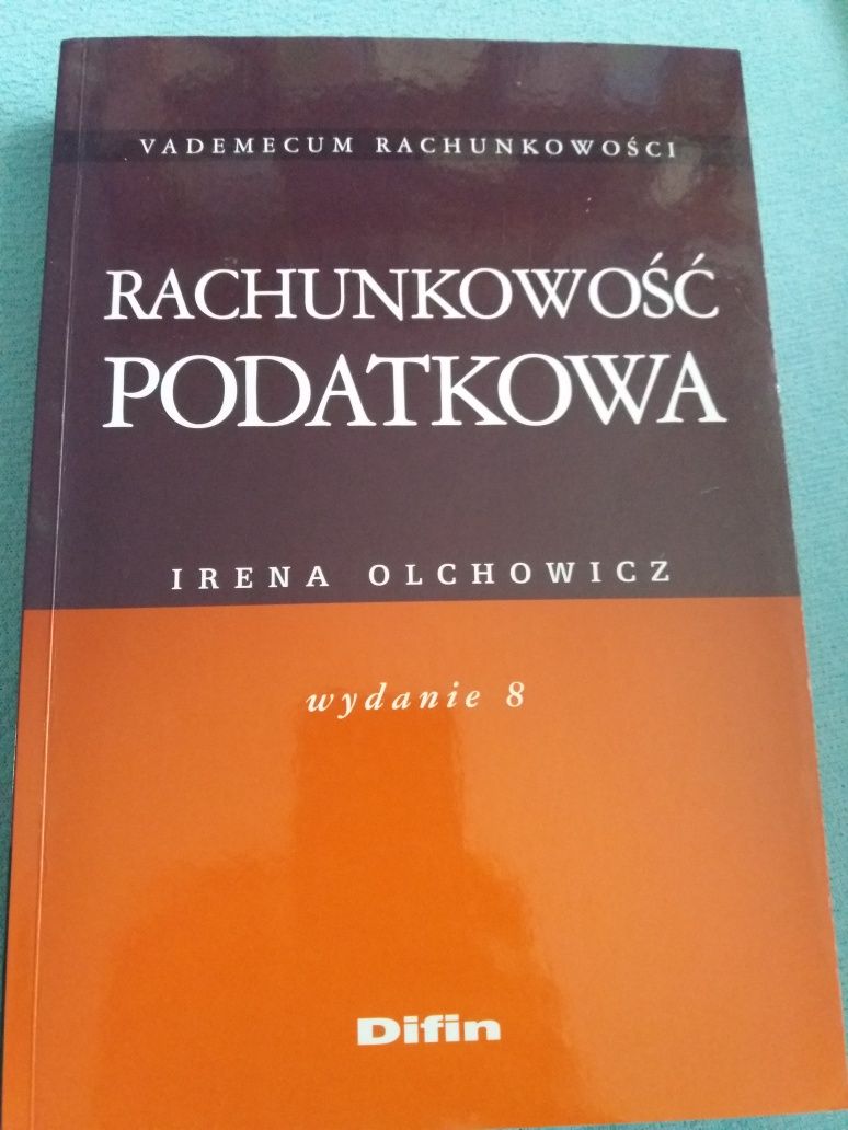 Irena Olchowicz Rachunkowość podatkowa 2009