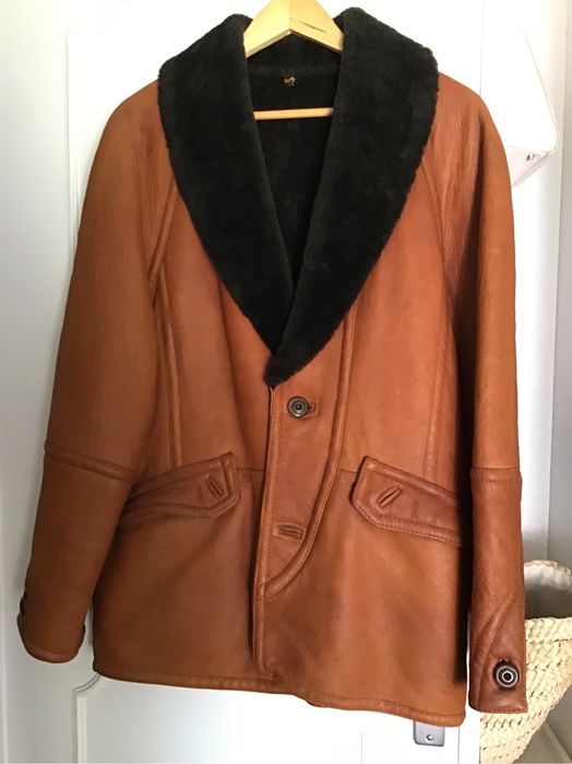Casaco em pele muito quentinho