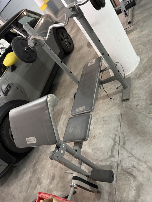 Banco + Barra + Pesos