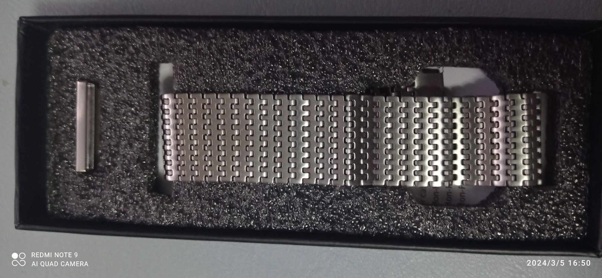 Bransoleta Fullmosa 21mm srebrna do zegarka