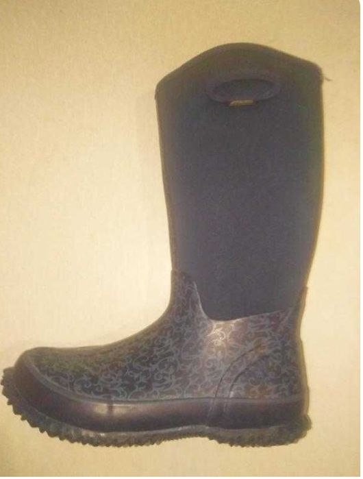 Неопренові чоботи, зимові жіночі чоботи 37