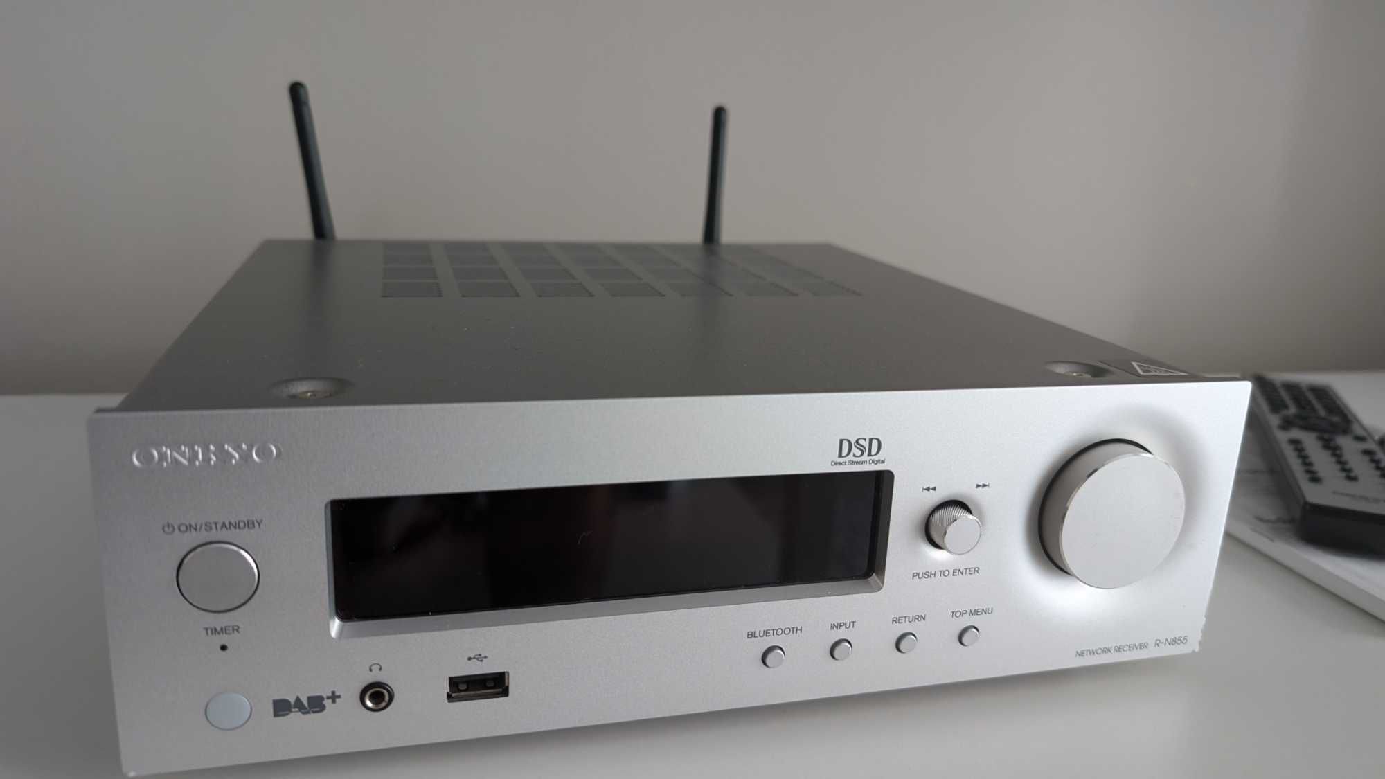 Amplituner stereo Onkyo R-N855 2.1 Wi-Fi Class D Spotify DAB BT