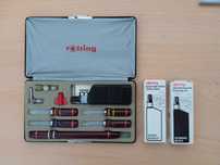 Rotring Indian-Ink drawing insturments vintage + 2 Tintas da China