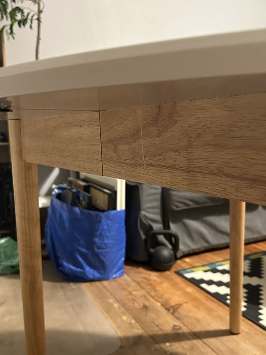 Stół Marstrand 110/110x200 JYSK