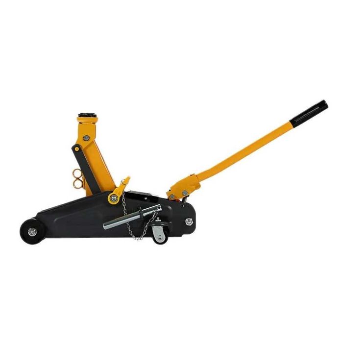 Домкрат гідравлічний підкатний з фіксатором Denzel (2 т, 135-340 мм)