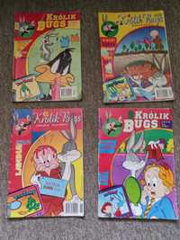 Królik Bugs nr 1,2,3/95 i 9/93 - komiksy