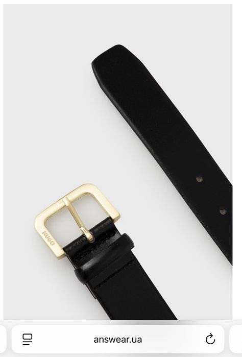 Ремінь пояс Hugo Boss оригінал шкіра жіночий