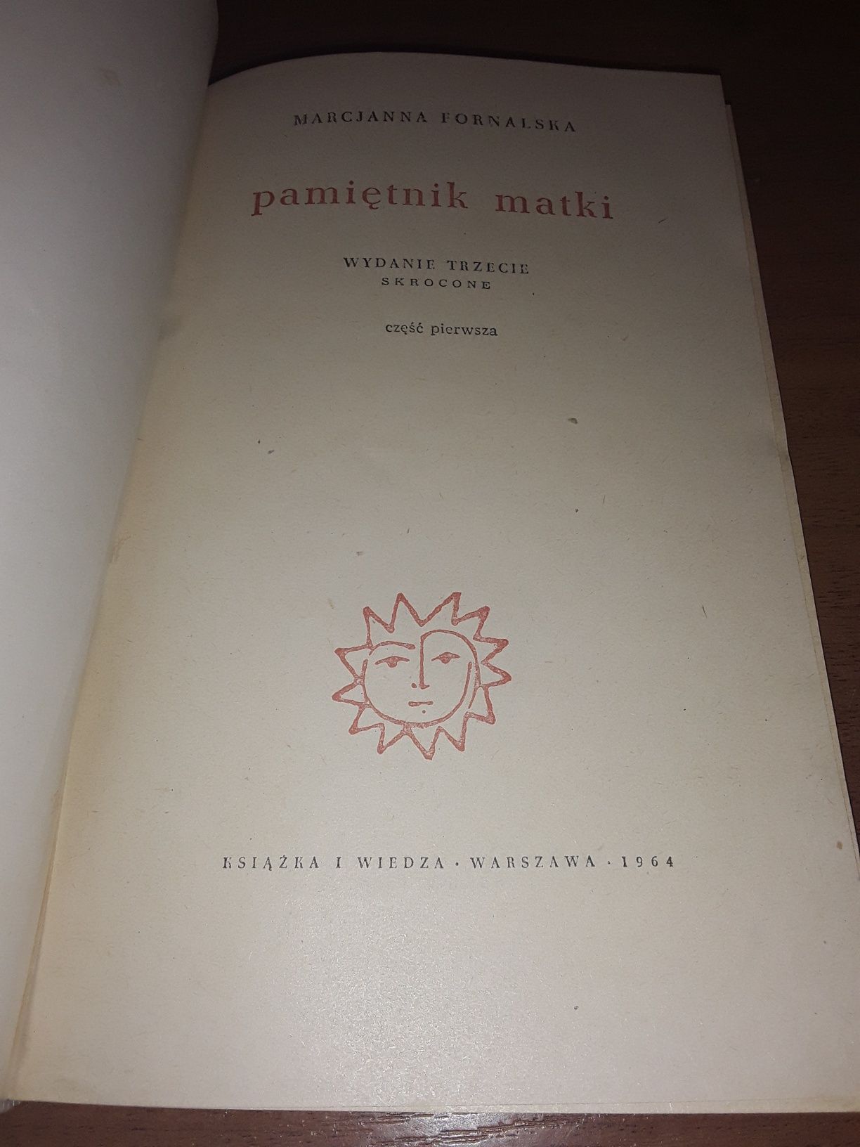 Pamiętnik matki marcjanna Fornalska komplet dwa tomy biblioteka powsze