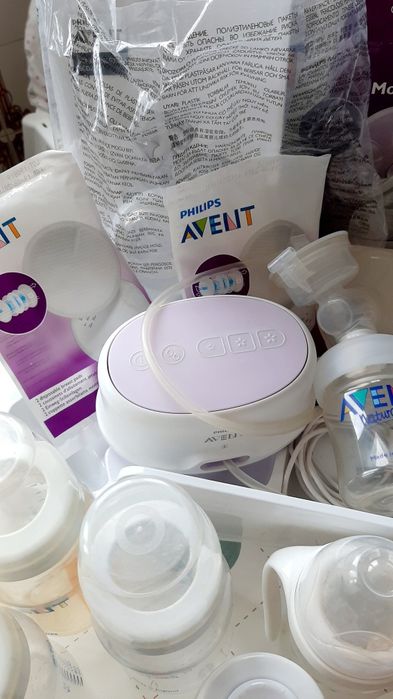 Maq. Tira leite + Biberon Avent