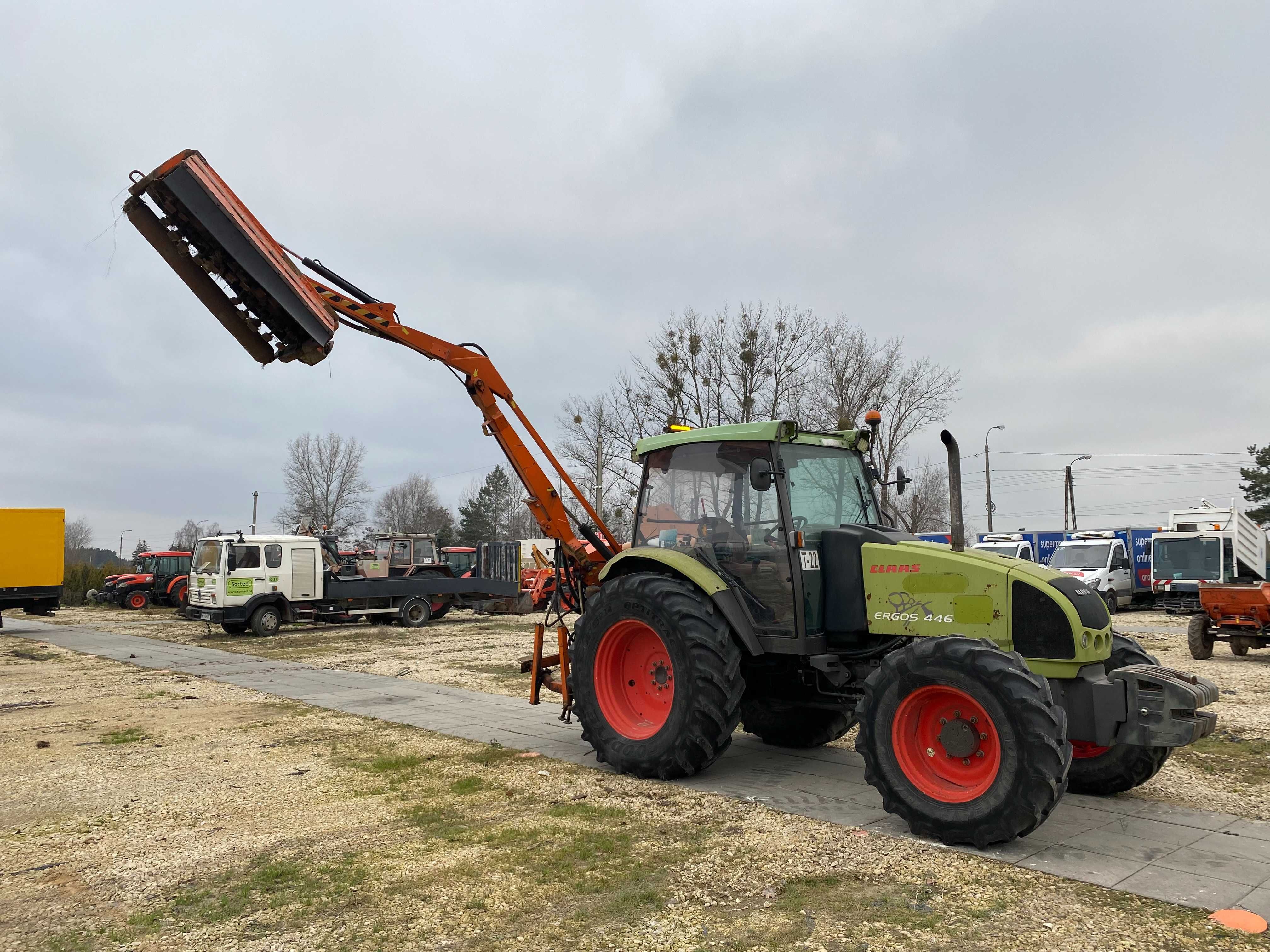 Traktor kosiarka Claas Ergos 2008r. Sprawny do poboczy