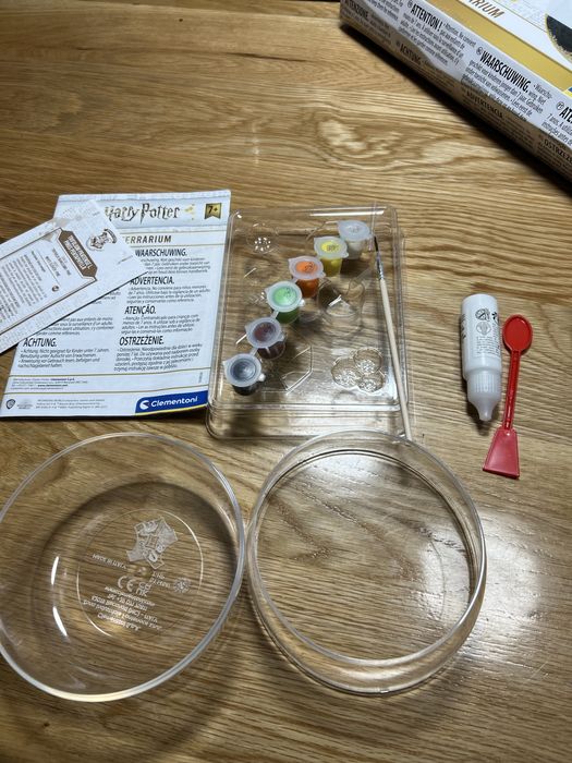 Terrarium Harrego Pottera Clementoni  sadzenie dyni