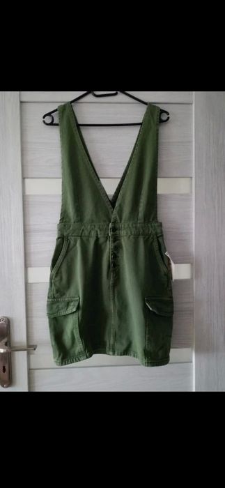 Spódniczka, sukienka Cropp na szelkach nowa z metką