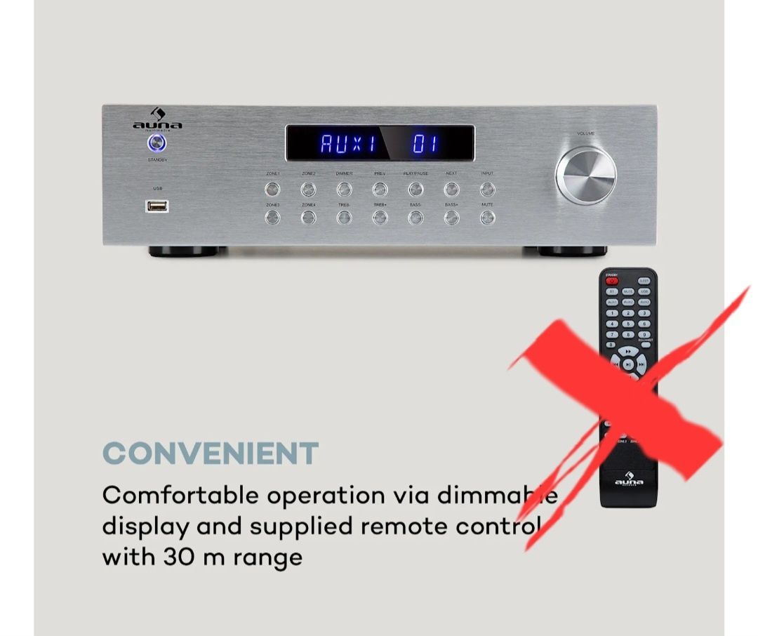 AV2-CD850BT wzmaczniacz stereo