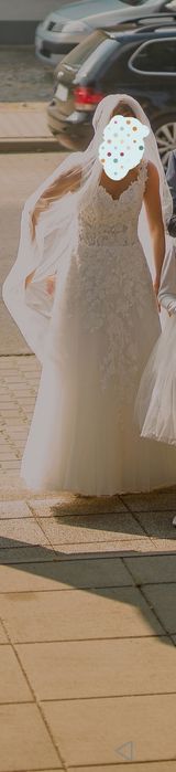 Suknia ślubna kolor ivory