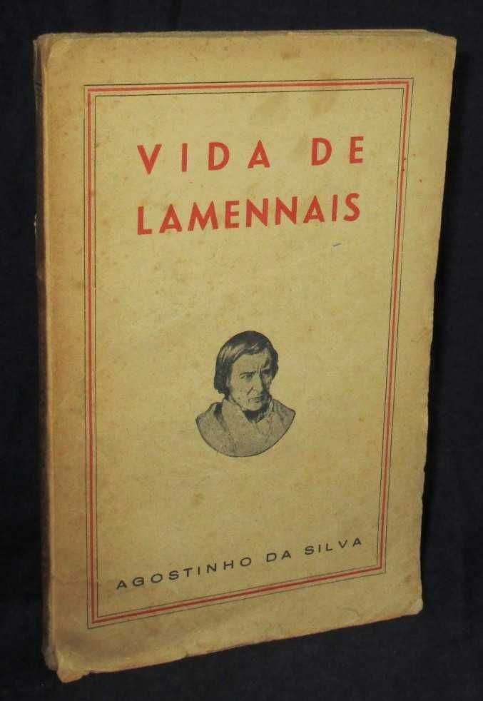 Livro Vida de Lamennais Agostinho da Silva
