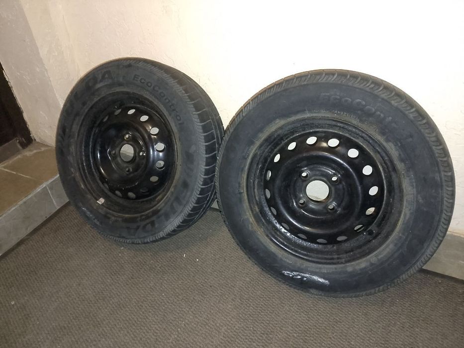 2 диска с резиной 175 70 R13 lanos sens