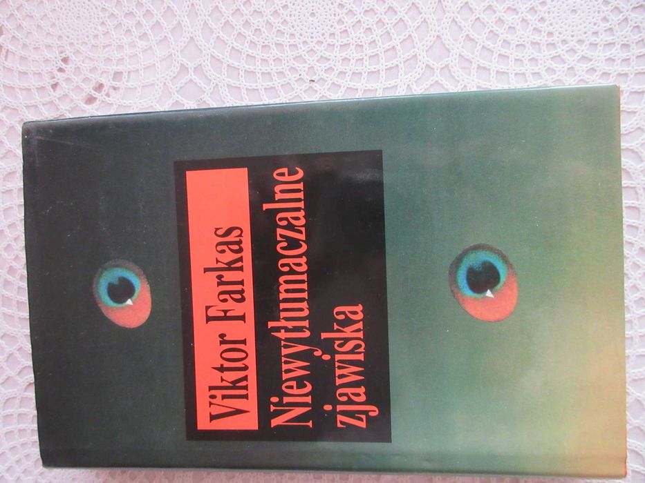 Niewytłumaczalne zjawiska Farkas obwoluta oprawa twarda 1994