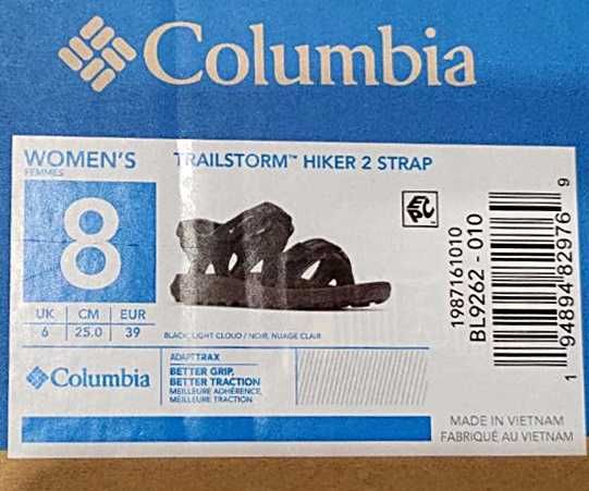 Нові оригінальні жіночі сандалі Columbia Trailstorm Hiker 2 Strap США