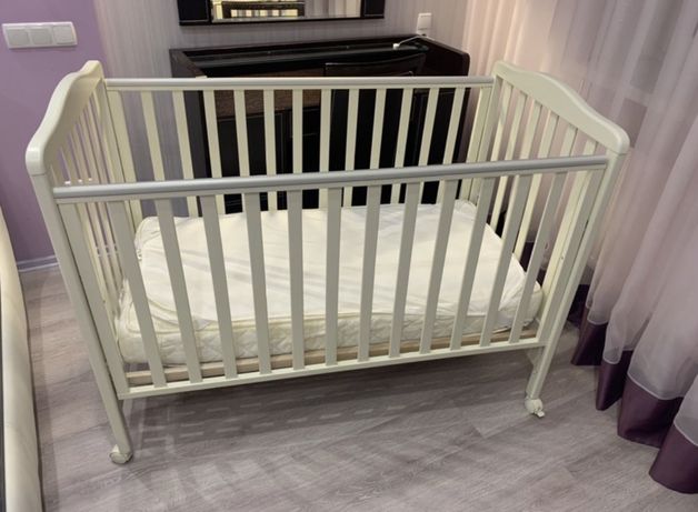 кровать детская baby italy з матрацом