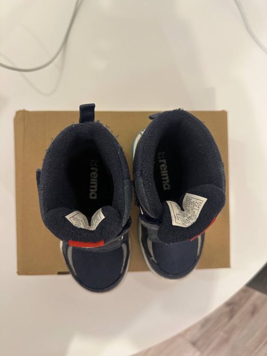 Дитячі зимові черевики Reima Qing 22 Темно-сині 22 розмір