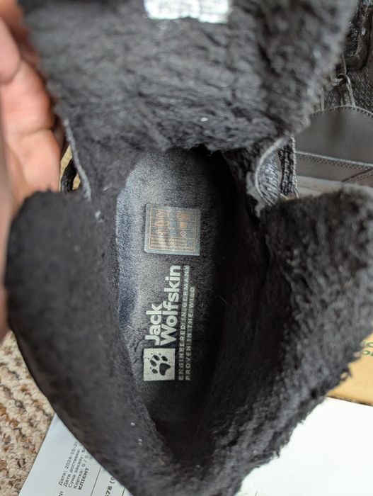 Оригинальные зимние ботинки Jack Wolfkin Everquest Texapore Mдо -30
