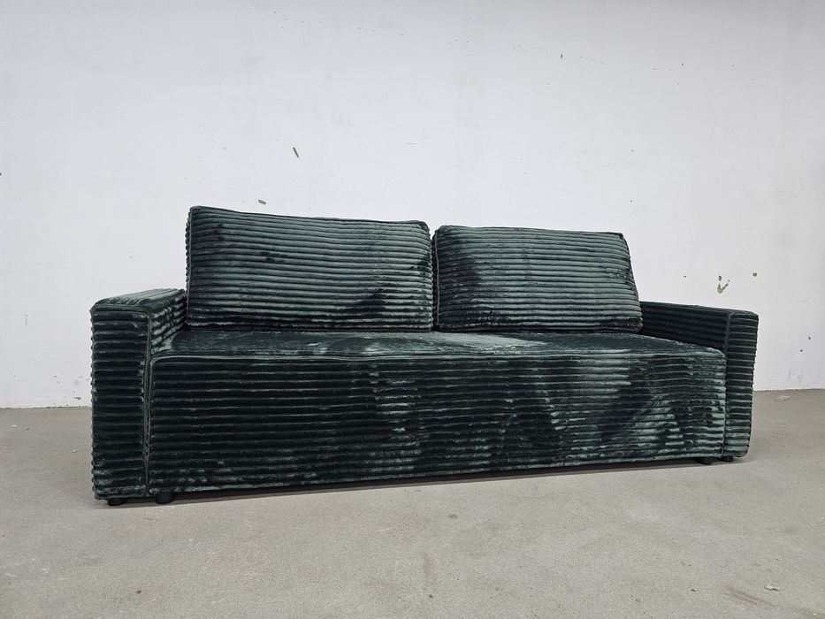 Sofa rozkładana prosto od producenta gruby sztruks