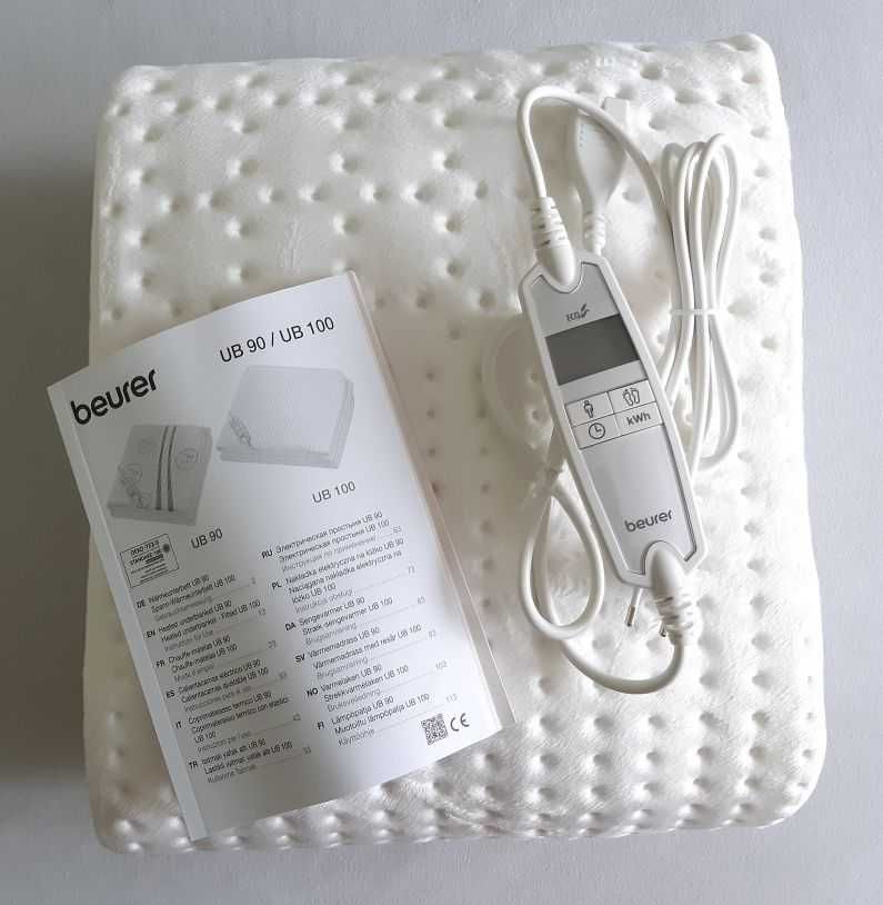 Beurer UB 100 Cosy - nakładka, koc elektryczny do naciągania na łóżko