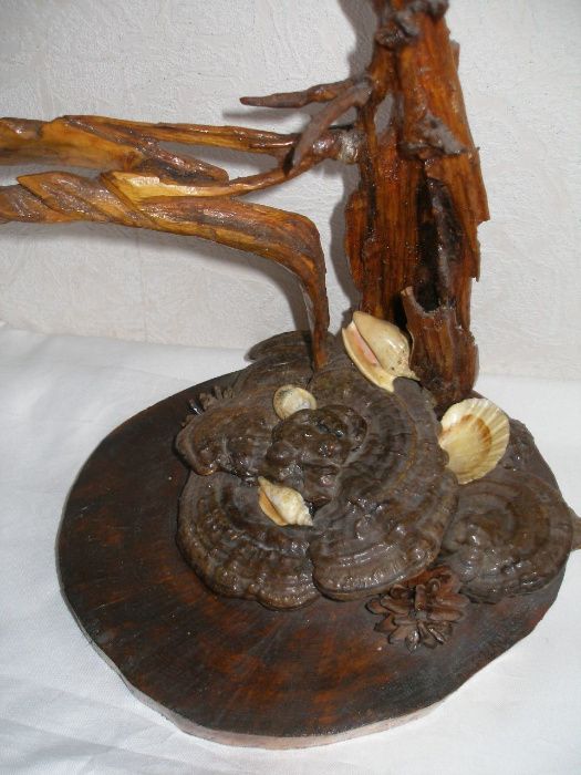 Коряга декоративная из дерева.