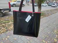 Жіноча сумка Valetta женская чорная шопер