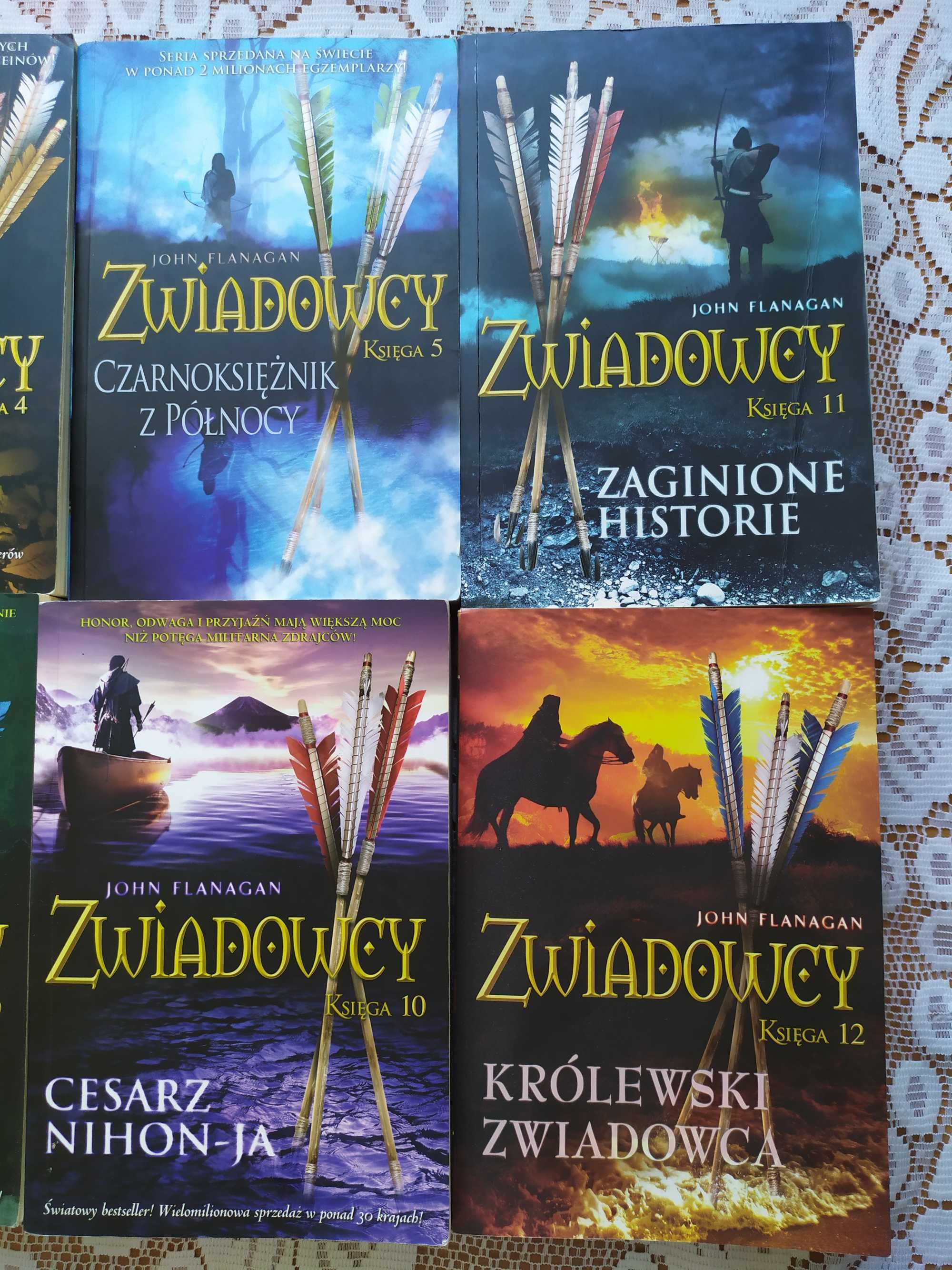 "Zwiadowcy", John Flanagan Tomy 1-12