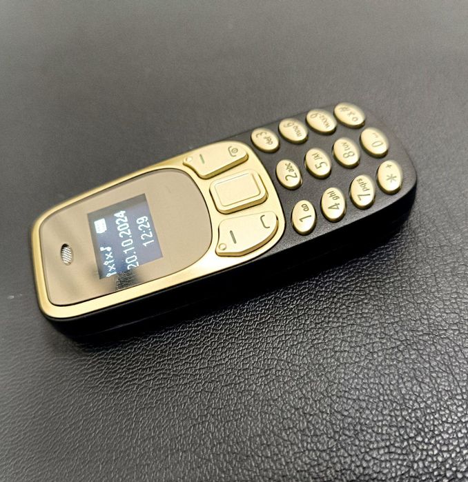 Міні телефон 2 sim 0000  (У НАЯВНОСТІ) чорний 2G НОВИЙ Швидка відпра